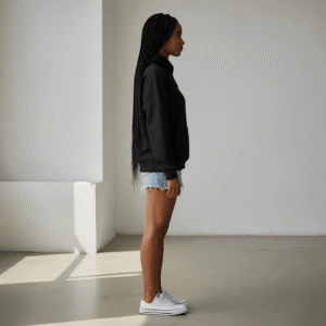 BLACK HOODIE