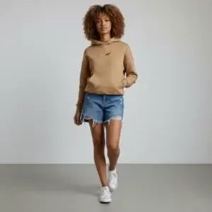 Beige oversized hoodie