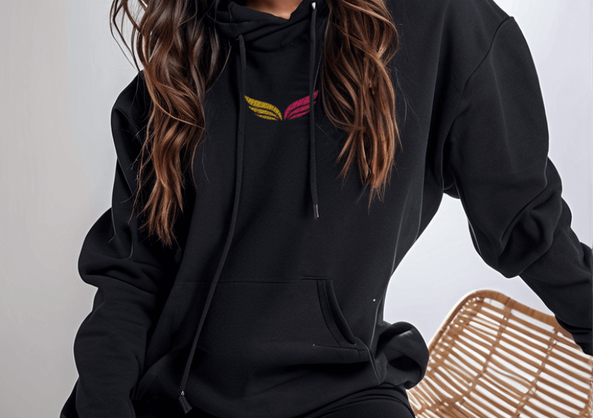 Black Oversized hoodie